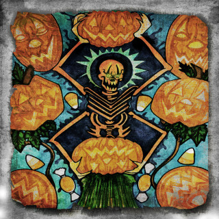 Twiztid, Alla Xul Elu & Axe Murder Boyz - Songs Of Samhain compilation cover