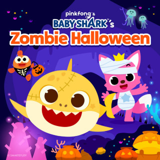 Pinkfong - Pinkfong & Baby Shark's Zombie Halloween compilation cover
