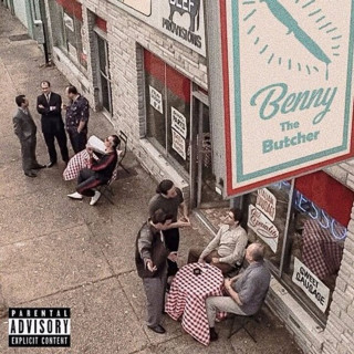 Benny the Butcher & DJ Green Lantern - Butcher On Steroids mixtape cover