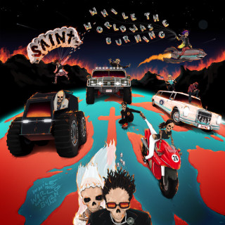 SAINt JHN - While The World Was Burning album cover