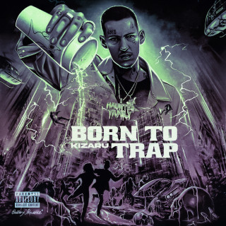 kizaru - BORN TO TRAP album cover