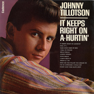 Johnny Tillotson - It Keeps Right On A-Hurtin' album cover