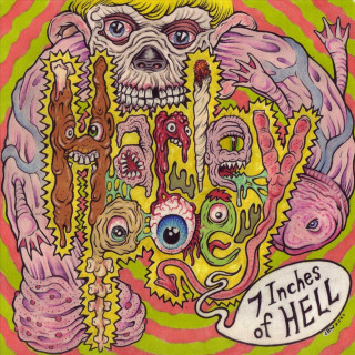 Harley Poe - 7 Inches Of Hell compilation cover
