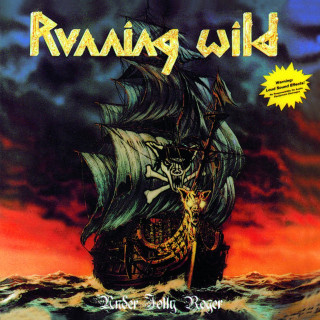 Running Wild - Under Jolly Roger album cover