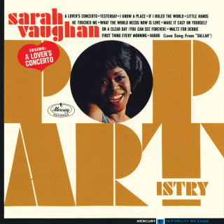 Sarah Vaughan - Pop Artistry album cover