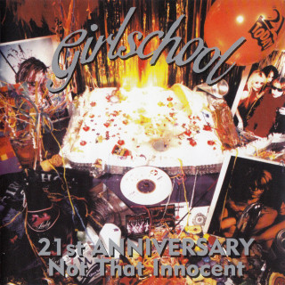 Girlschool - 21st Anniversary: Not That Innocent album cover