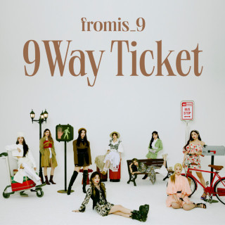fromis_9 - 9 WAY TICKET single cover