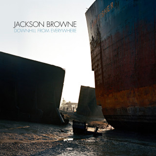 Jackson Browne & Leslie Mendelson - Downhill From Everywhere album cover