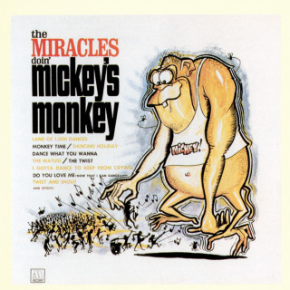 The Miracles - Doin' Mickey's Monkey album cover