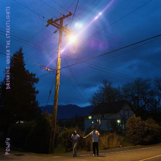 Powfu, Jomie & Skinny Atlas - drinking under the streetlights EP cover