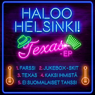 Haloo Helsinki! - TEXAS EP cover