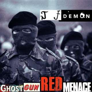 JJ Demon - ghost gun Red Menace album cover