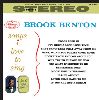 Brook Benton - Songs I Love To Sing album cover