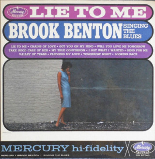 Brook Benton - Lie To Me - Brook Benton Singing The Blues album cover