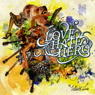 LoveHateHero - White Lies album cover