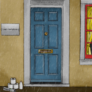 Sam Tompkins - isolation diaries single cover